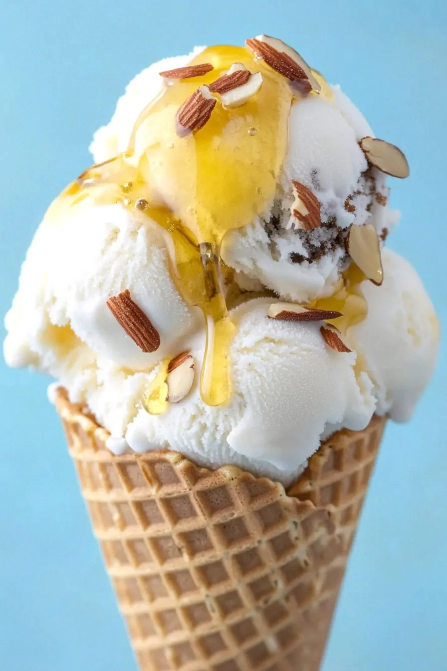 Delicious Ricotta Ice Cream