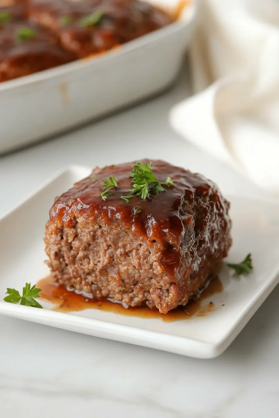 Tasty Meatloaf for Two
