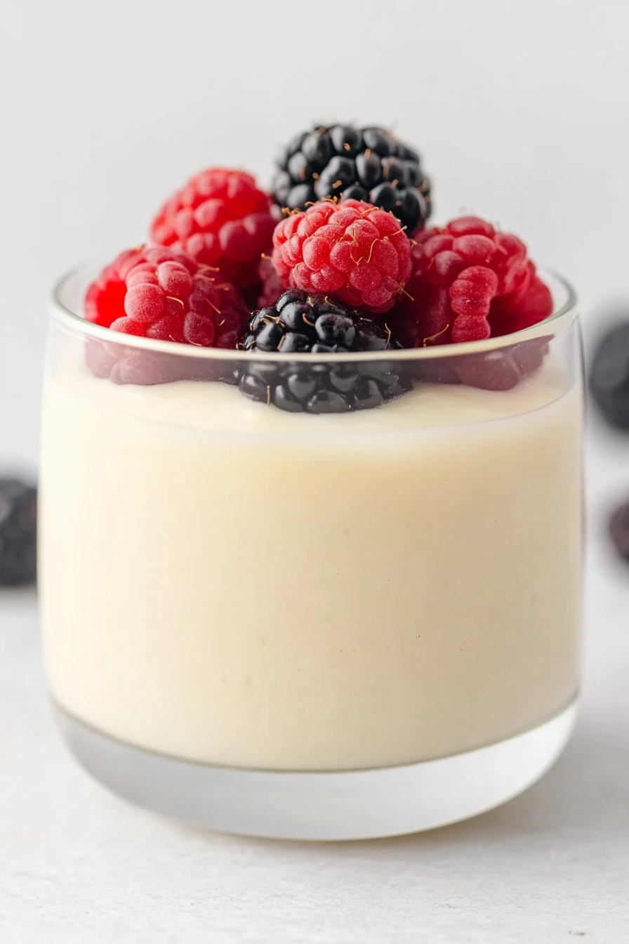 Quick Vanilla White Chocolate Mousse