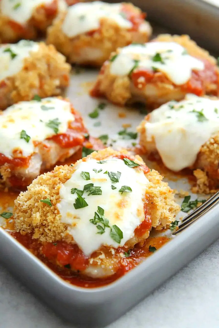 Easy Chicken Thigh Parmesan Recipe