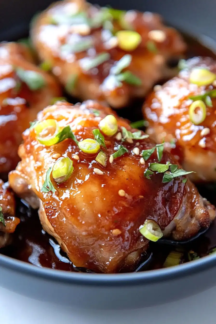 Flavorful Teriyaki Chicken Thighs