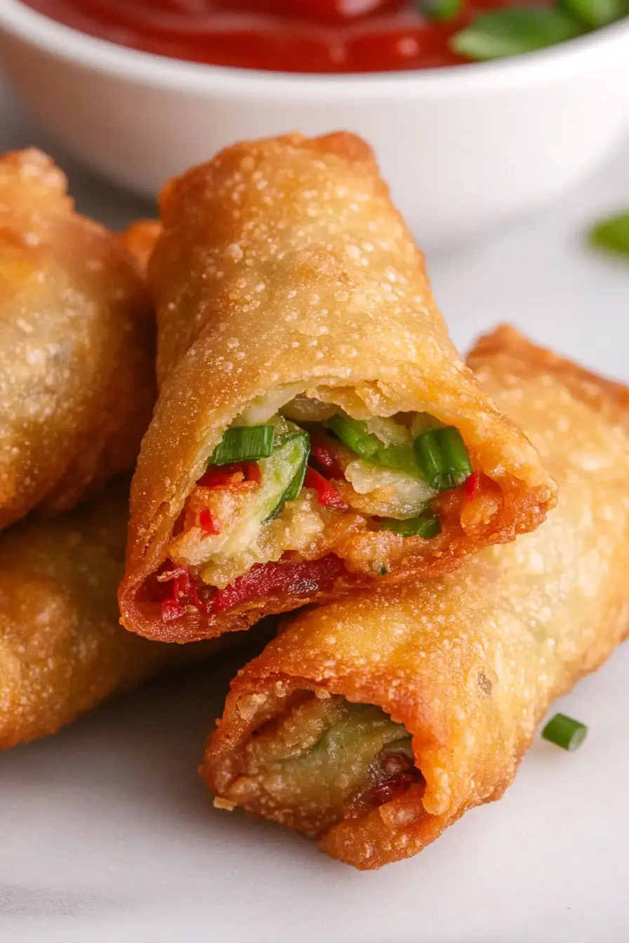 Healthy Vegan Egg Rolls