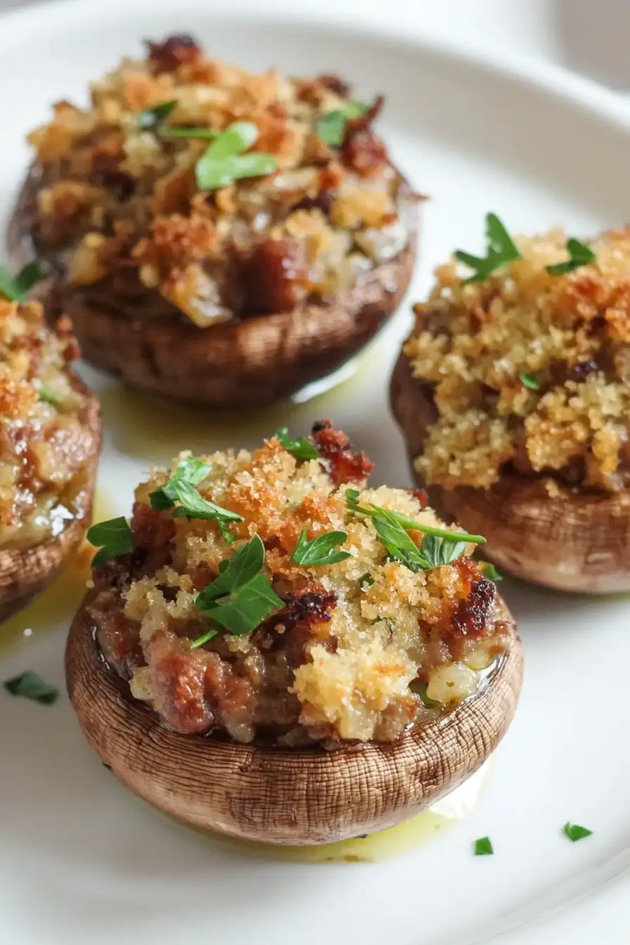 Best Mascarpone Stuffed Mushrooms Recipe