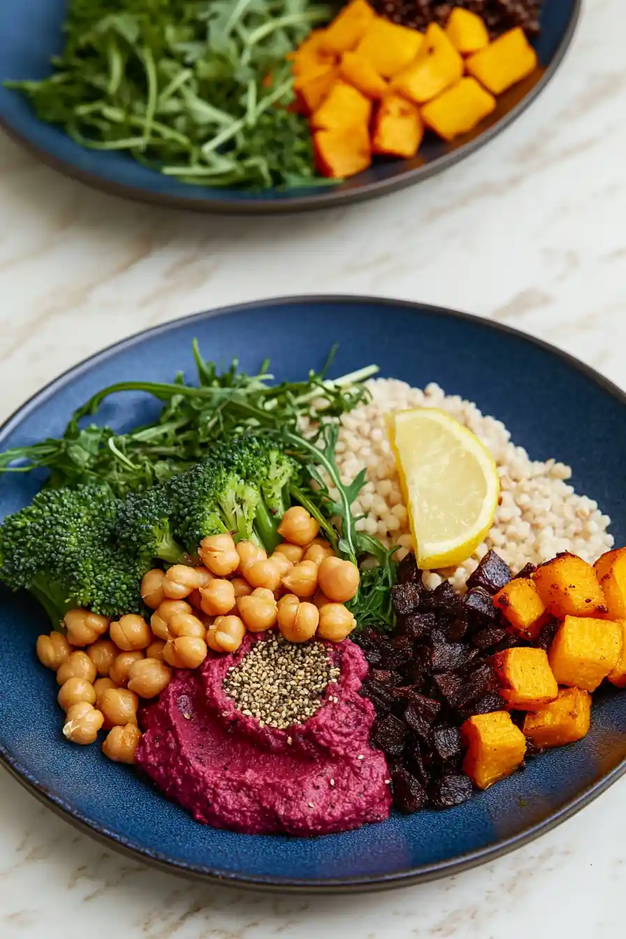 Best Beet Hummus Buddha Bowl