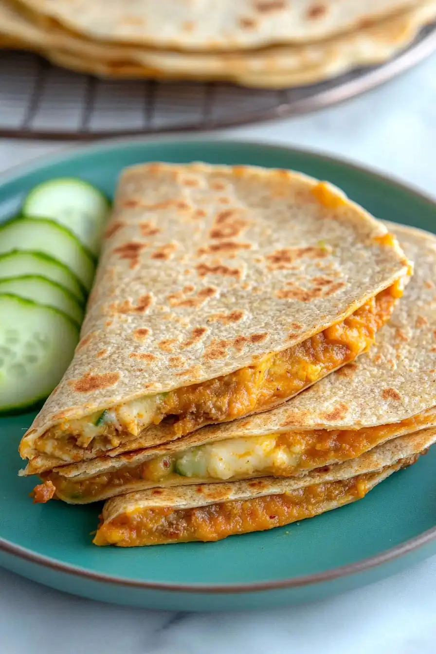 Cheesy Low FODMAP Quesadilla