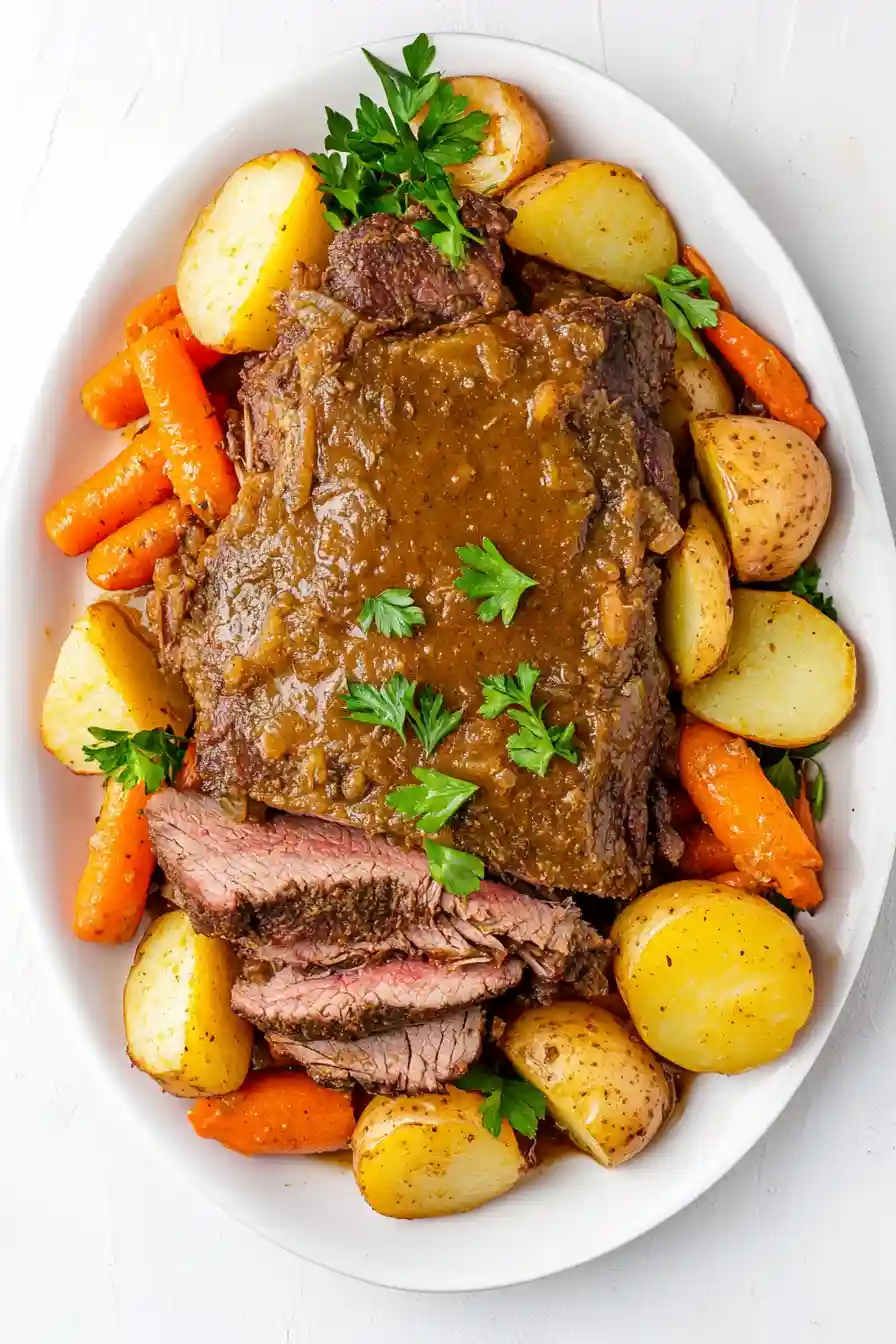 Pot Roast Instant Pot With Onion Soup Mix Recipe French Roast Instant Pot  Au Jus Instant Pot French Onion