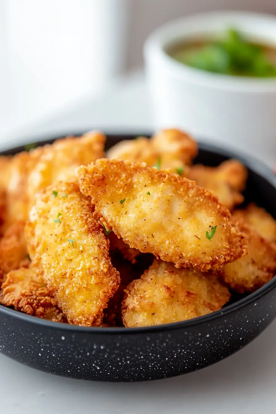 Delicious Chicken Tenders in Pickle Juice