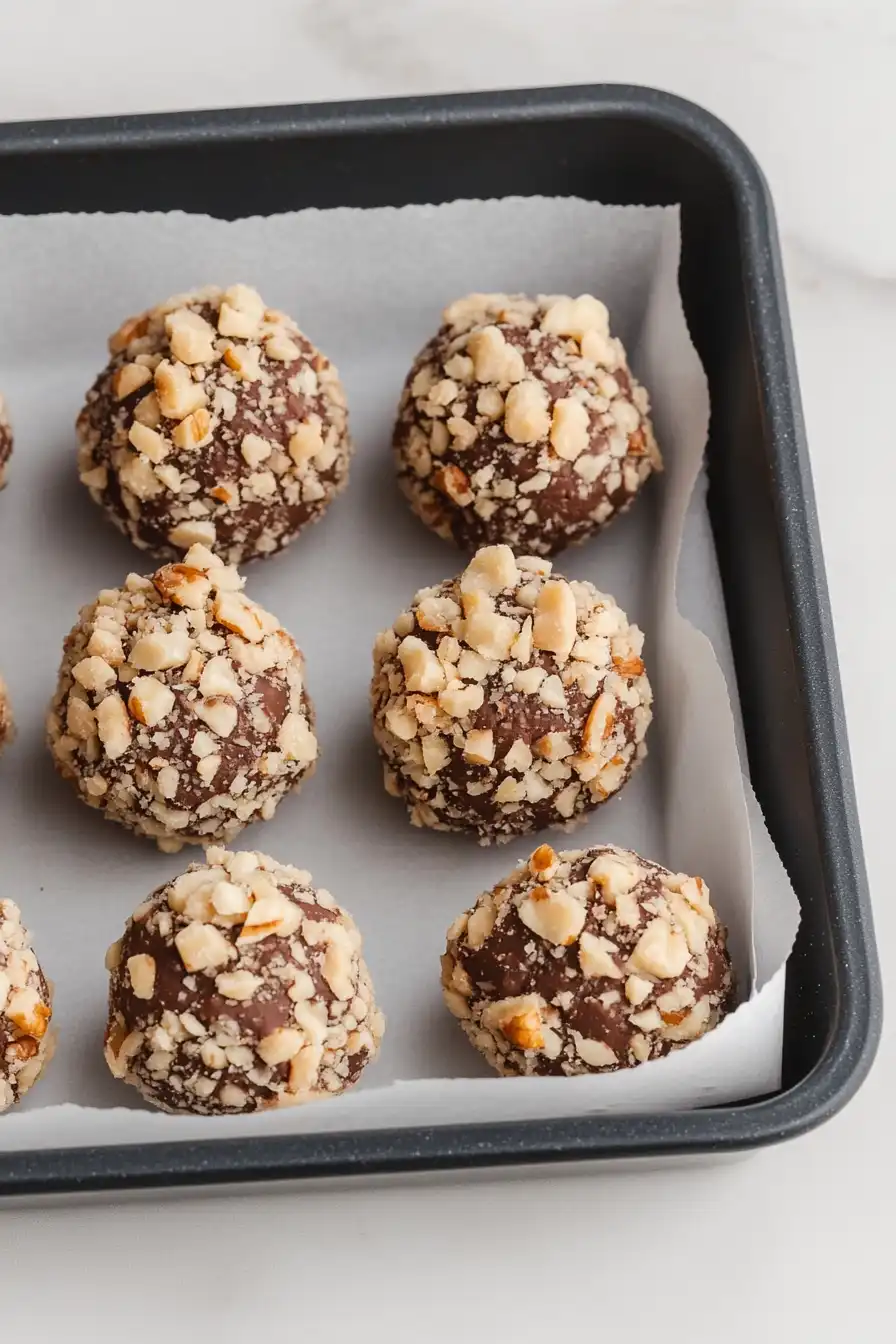Simple Chocolate Truffles with Evaporated Milk