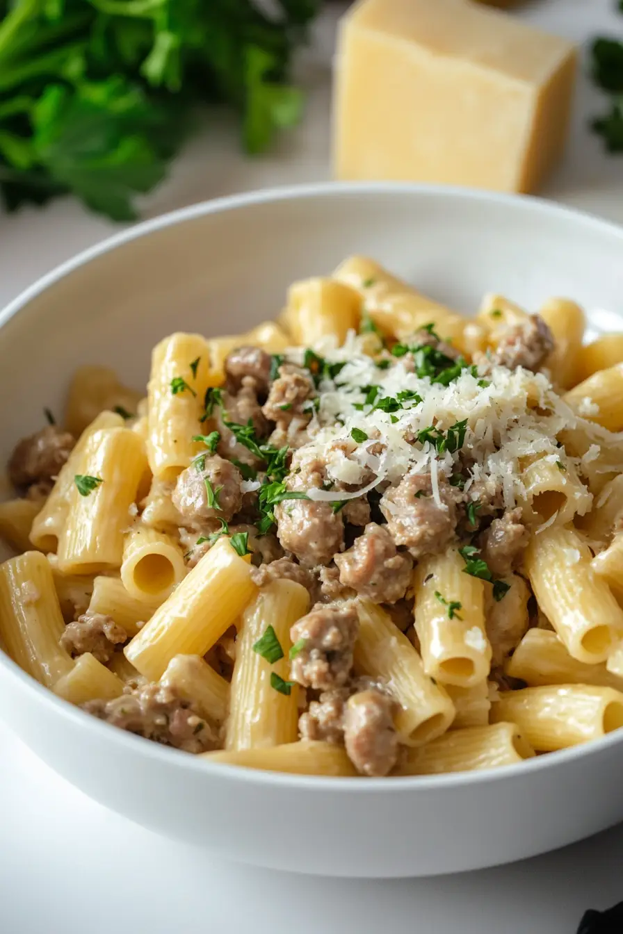 Savory Sausage and Fennel Pasta