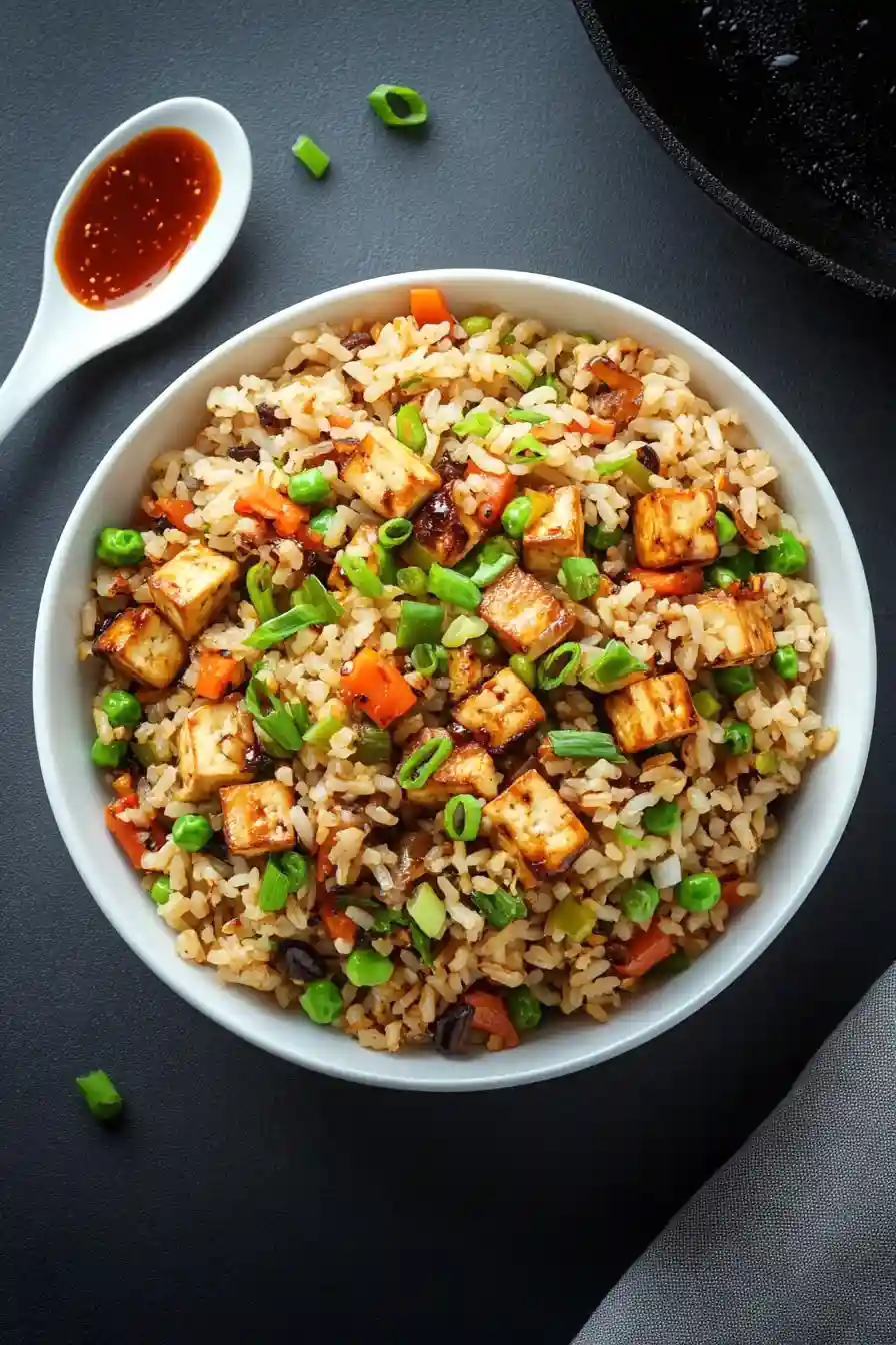 Quick Vegan Fried Rice