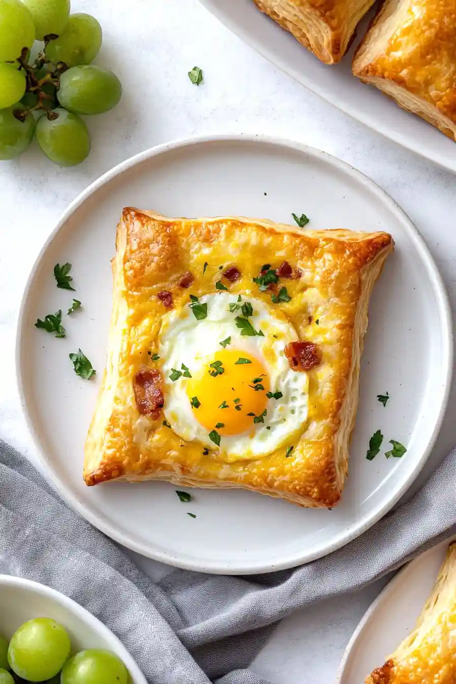 Easy Puff Pastry Egg Bake