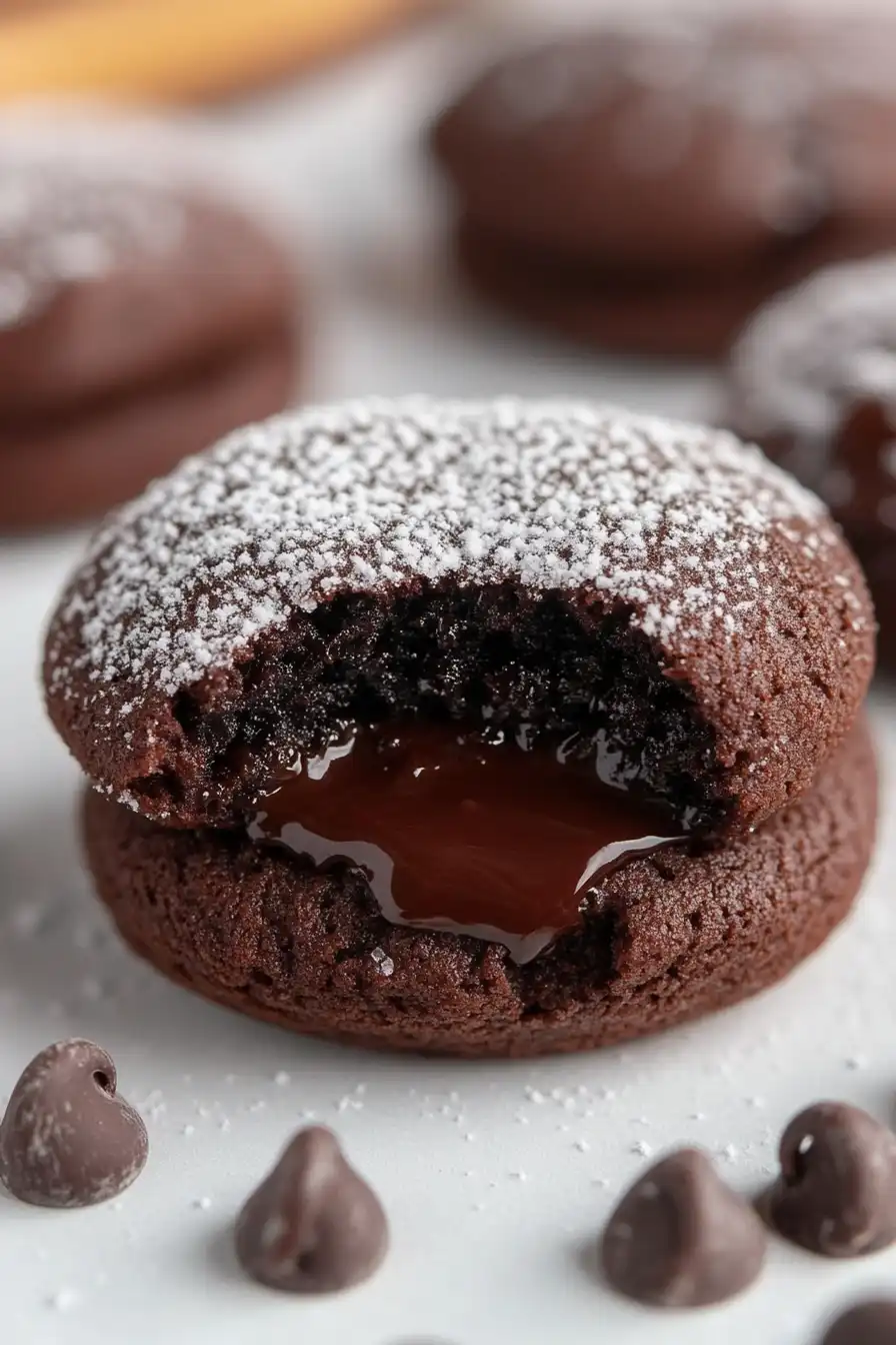 Best Chocolate Lava Cake Cookies