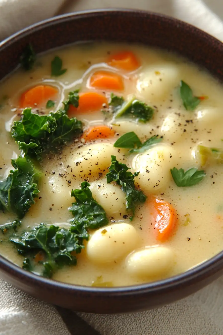 Hearty Vegetarian Gnocchi Soup