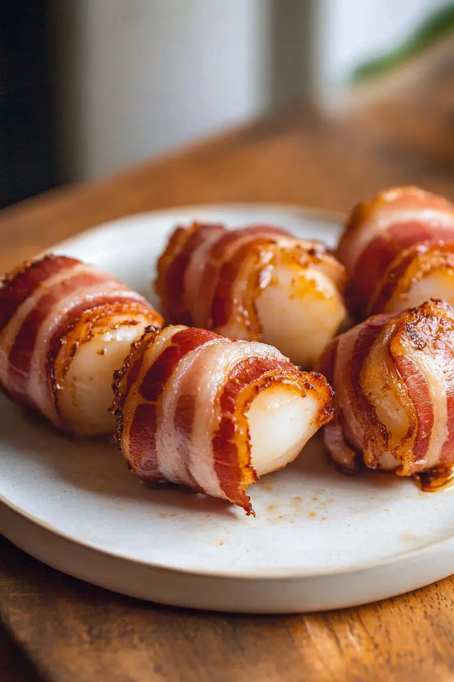 Quick Smoked Bacon Wrapped Scallops