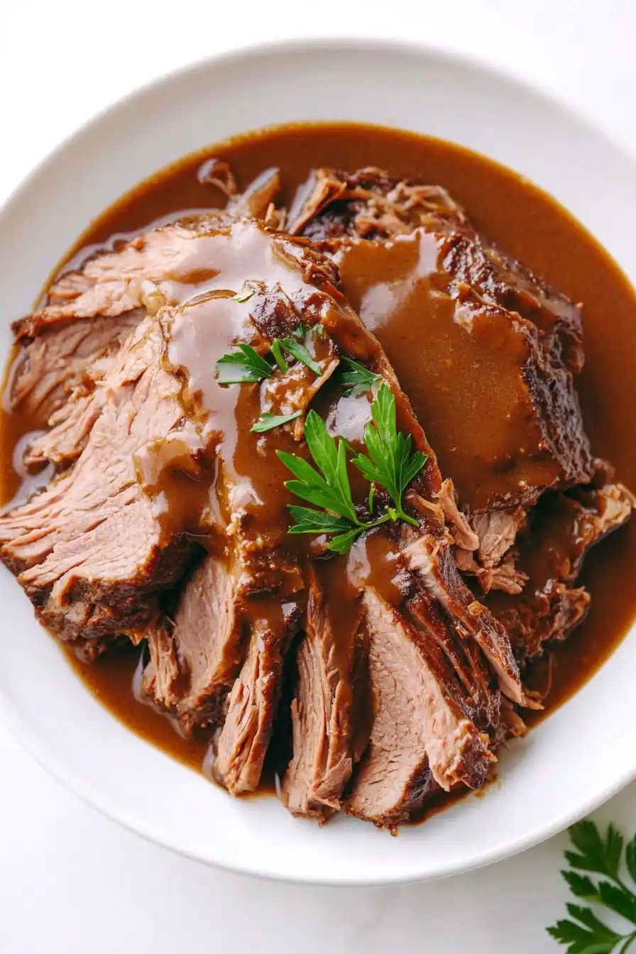 Rich Pot Roast Gravy from Drippings