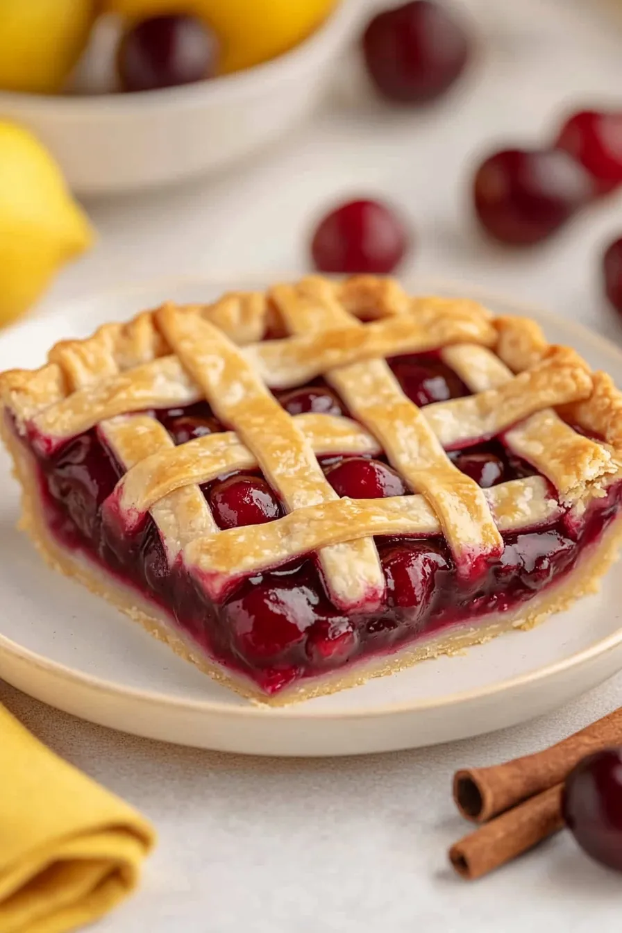 Best Cherry Pie with Lattice Top