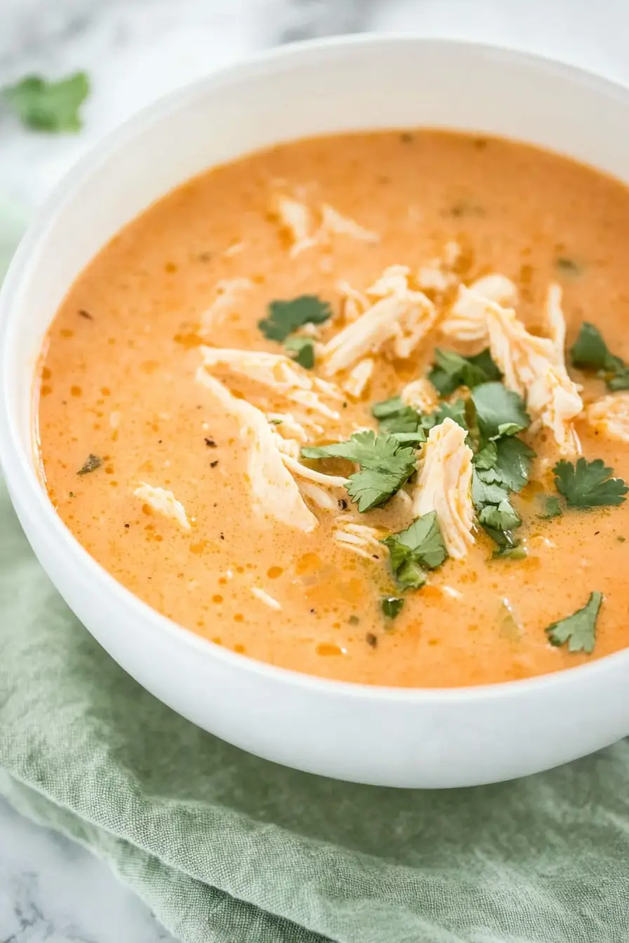 Healthy Instant Pot Chicken Jalapeno Popper Soup