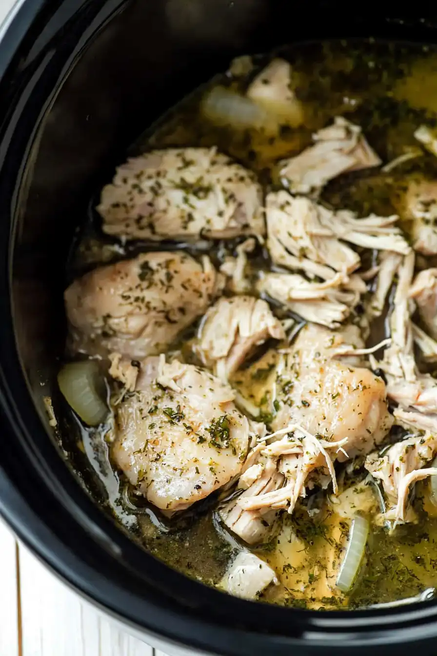 Juicy Crockpot Chicken Gyros Recipe