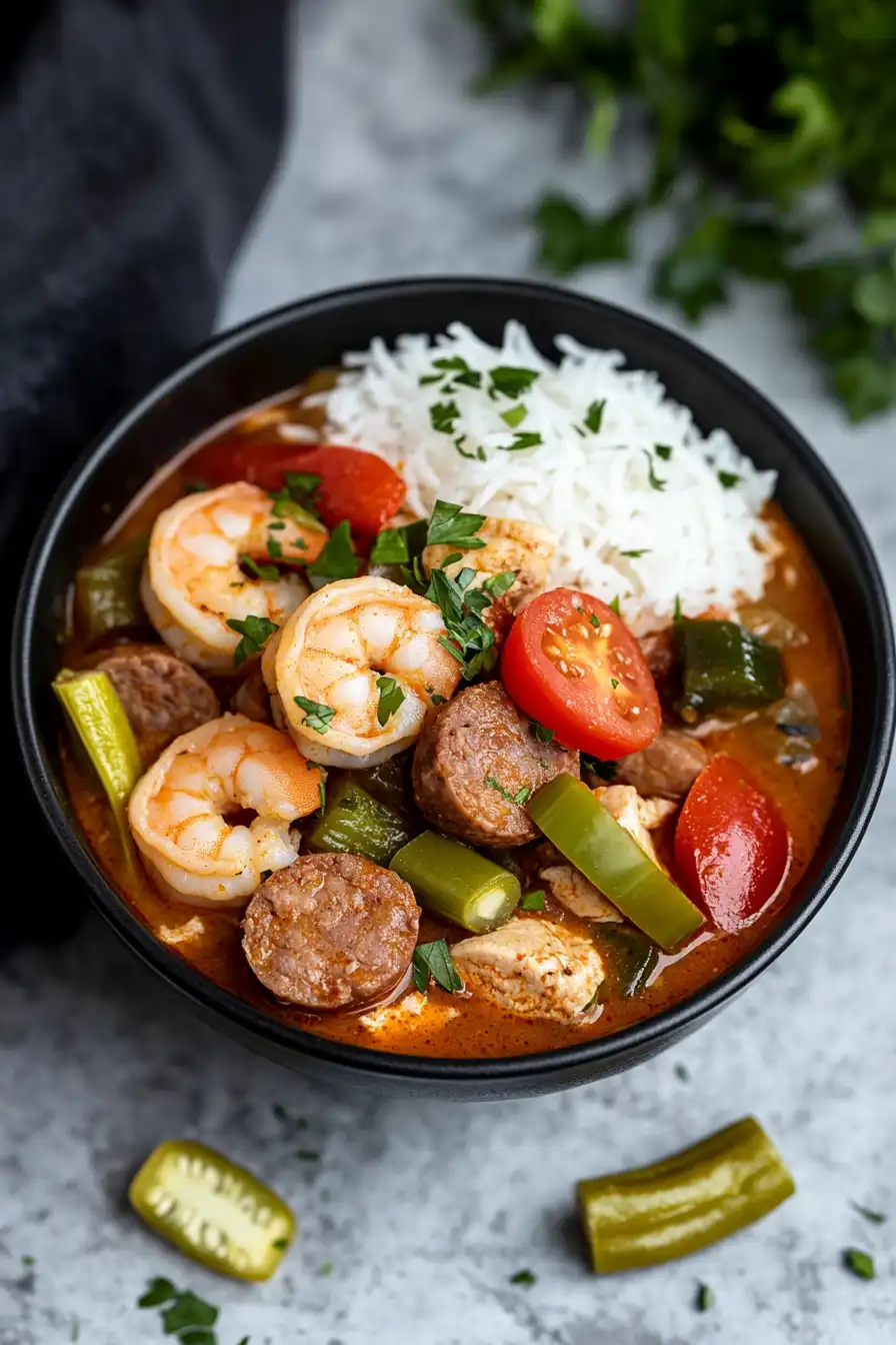 Fast Instant Pot Gumbo