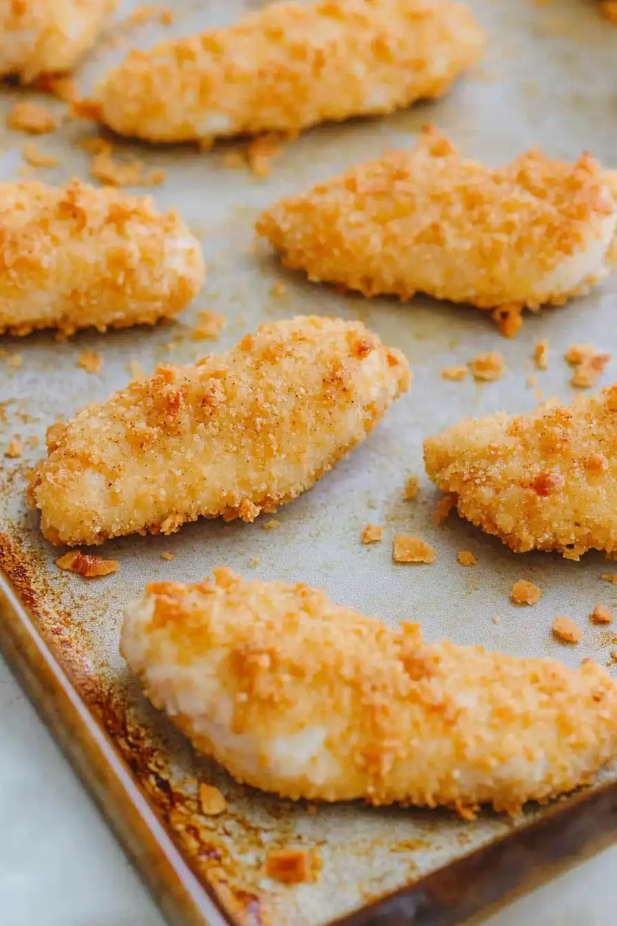 Tasty Ritz Cracker Chicken Tenders