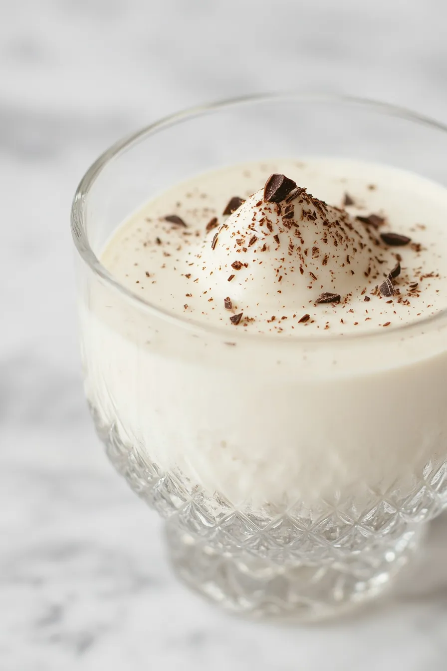 Decadent Eggless White Chocolate Mousse
