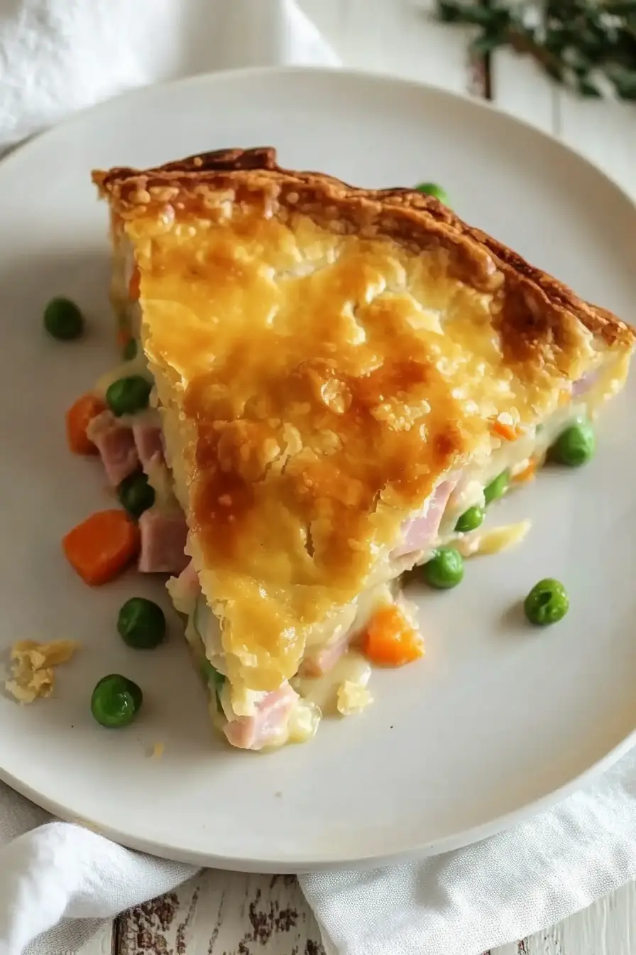 Delicious Leftover Ham Pot Pie