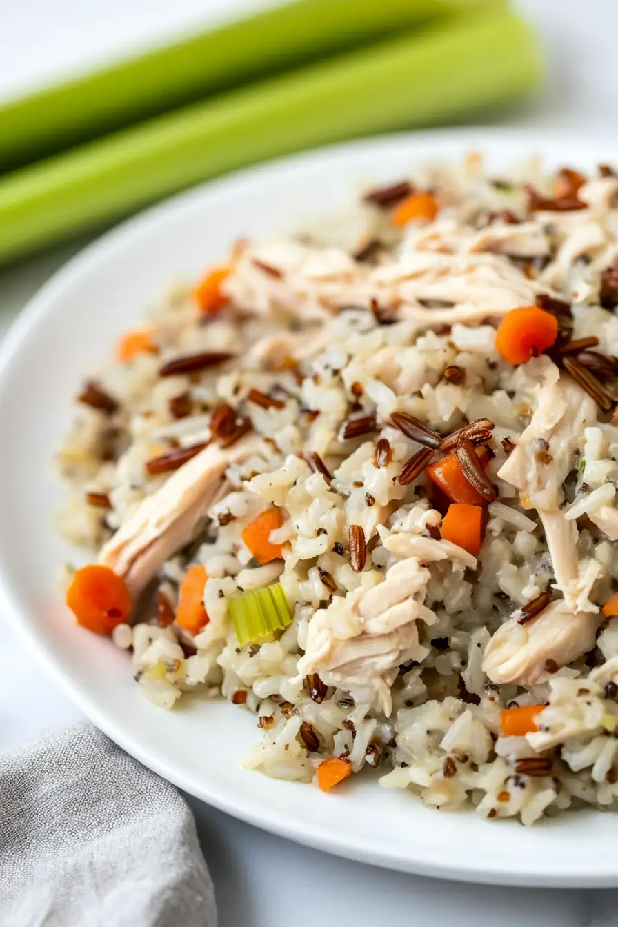 Delicious Instant Pot Chicken and Wild Rice