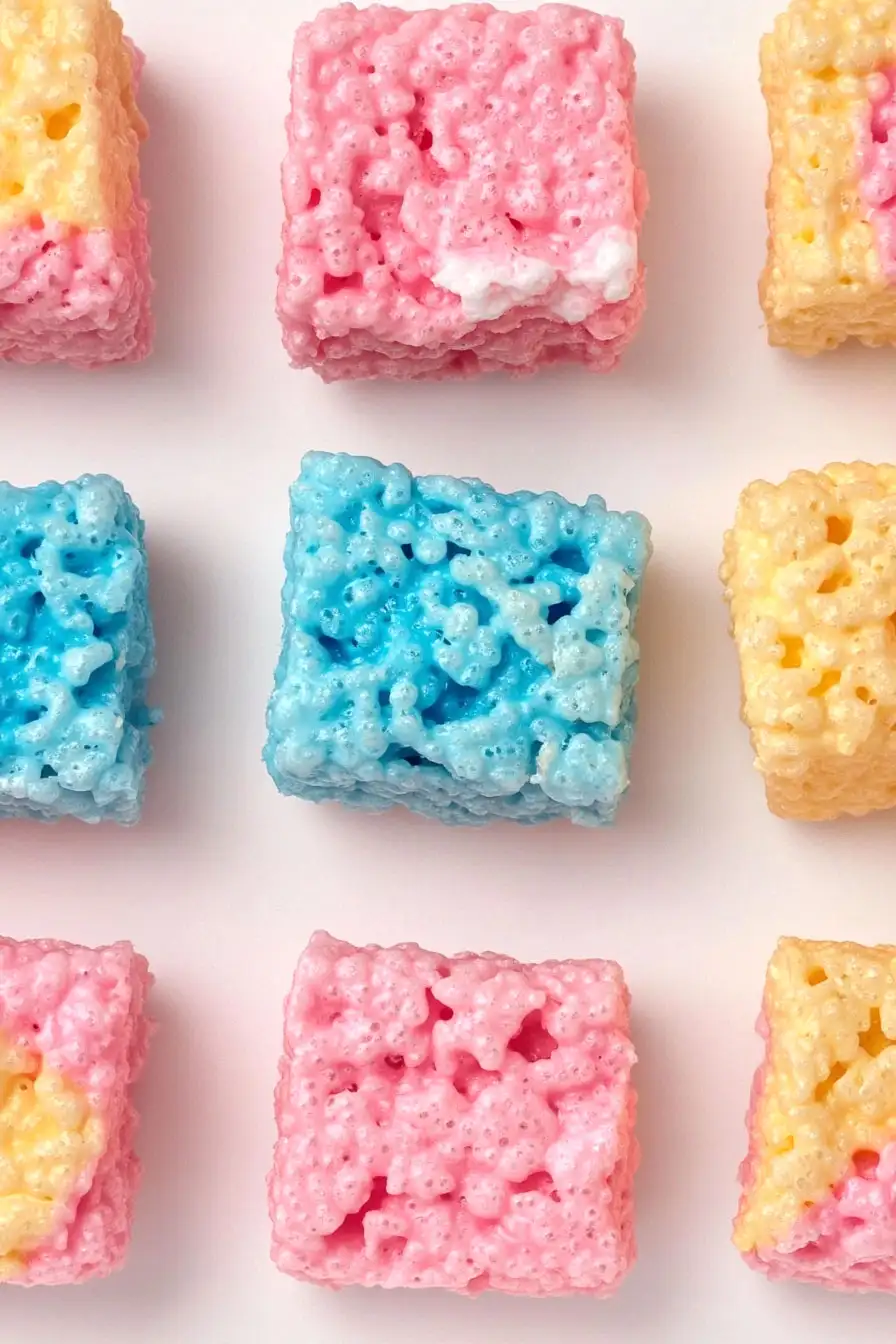 Yummy Peeps Rice Krispies Treats