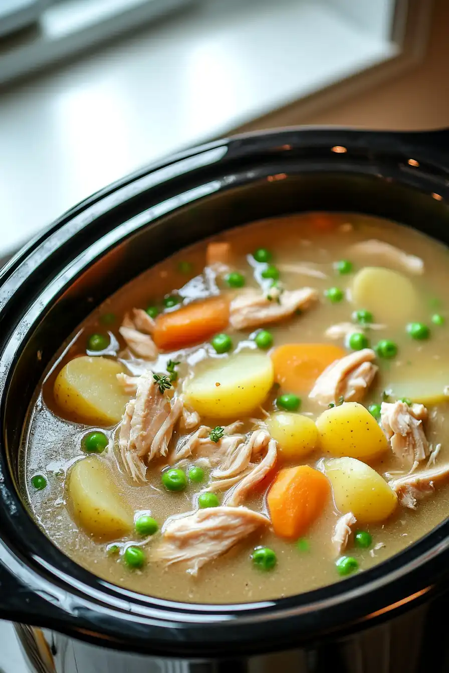 Easy Crockpot Chicken and Vegetables