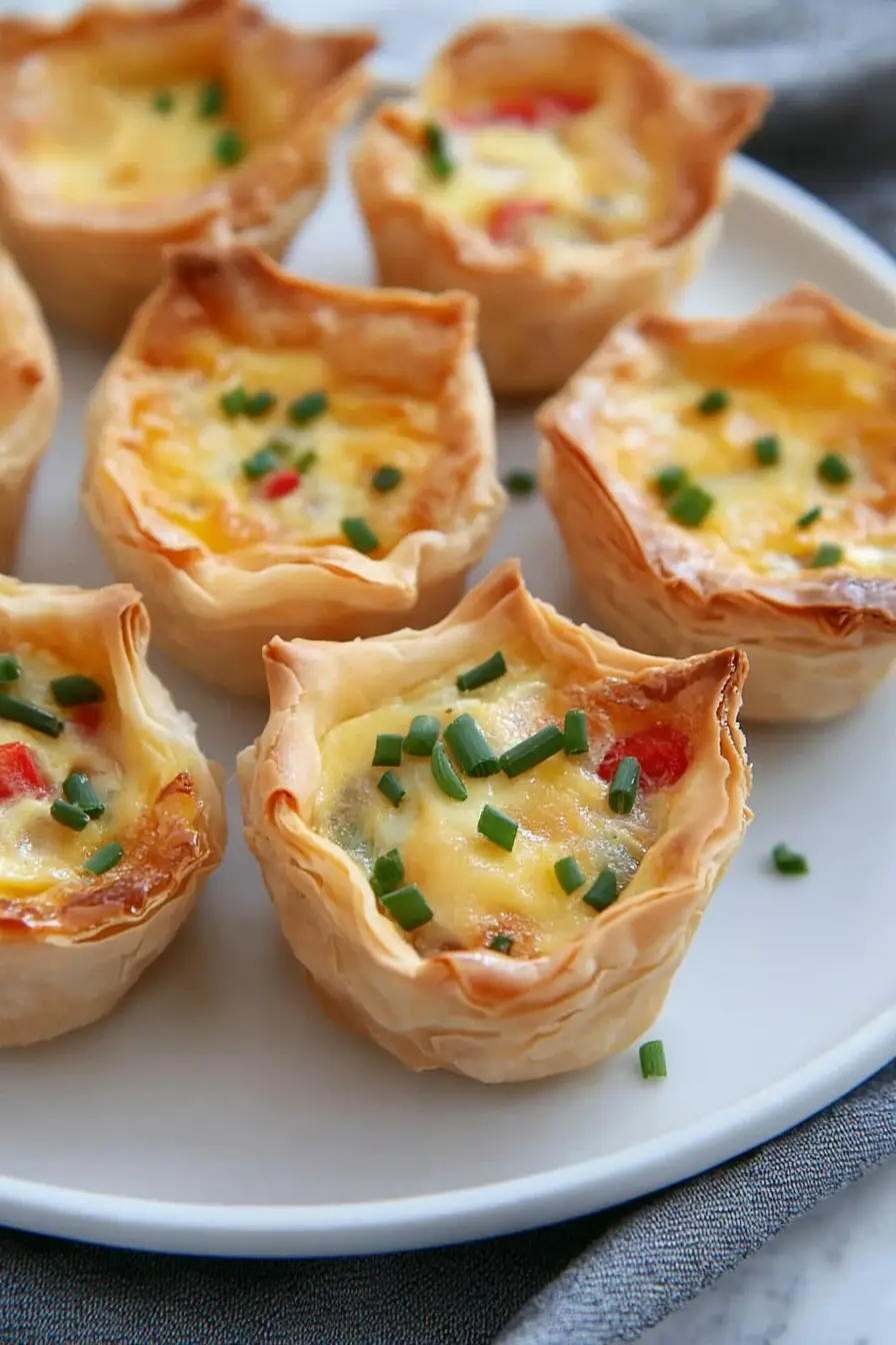 Best Mini Quiches with Phyllo Dough Recipe