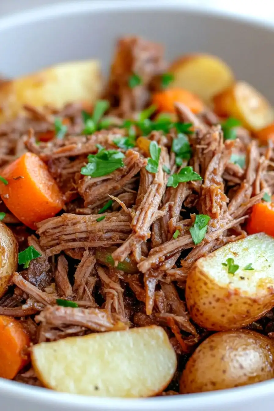 Simple Pot Roast for Two