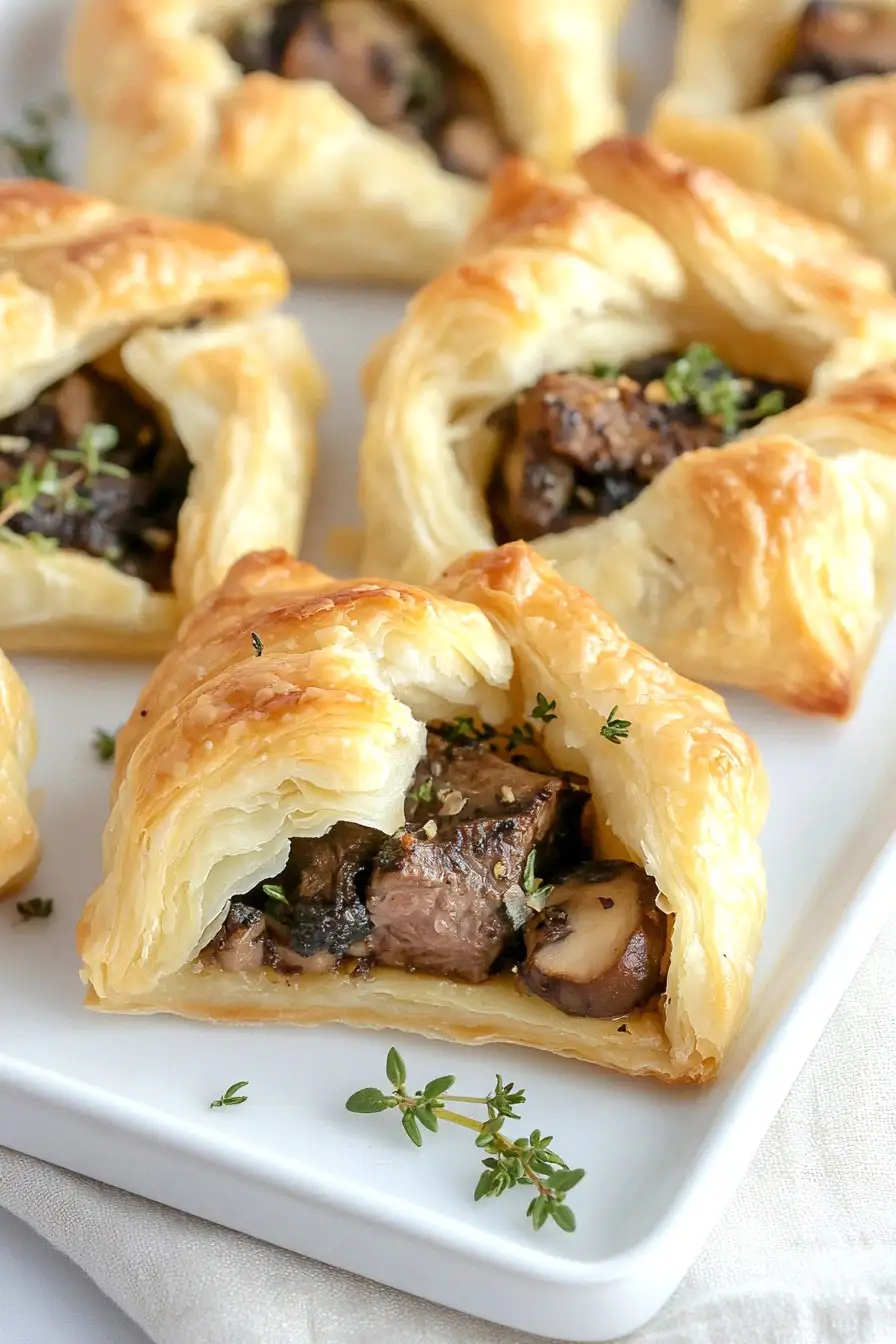 Mouthwatering Beef Wellington with Boursin Cheese