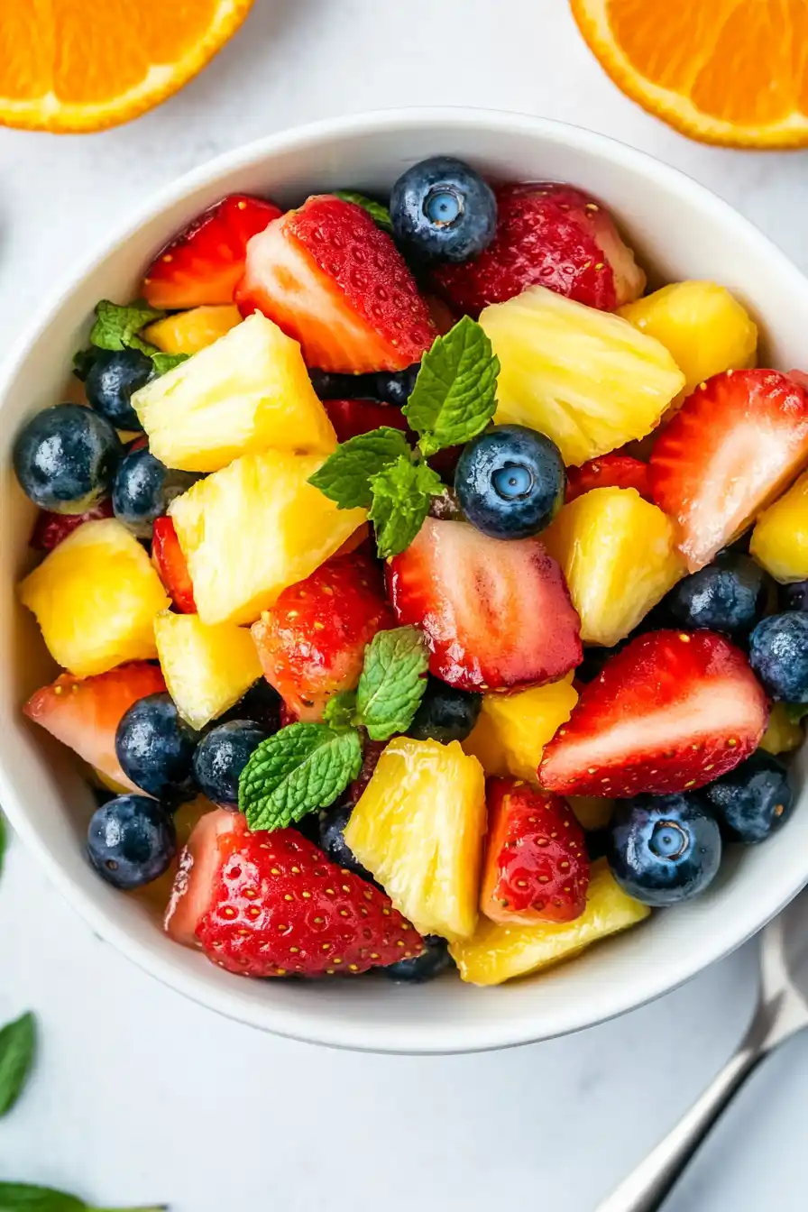 Healthy Vegan Fruit Salad