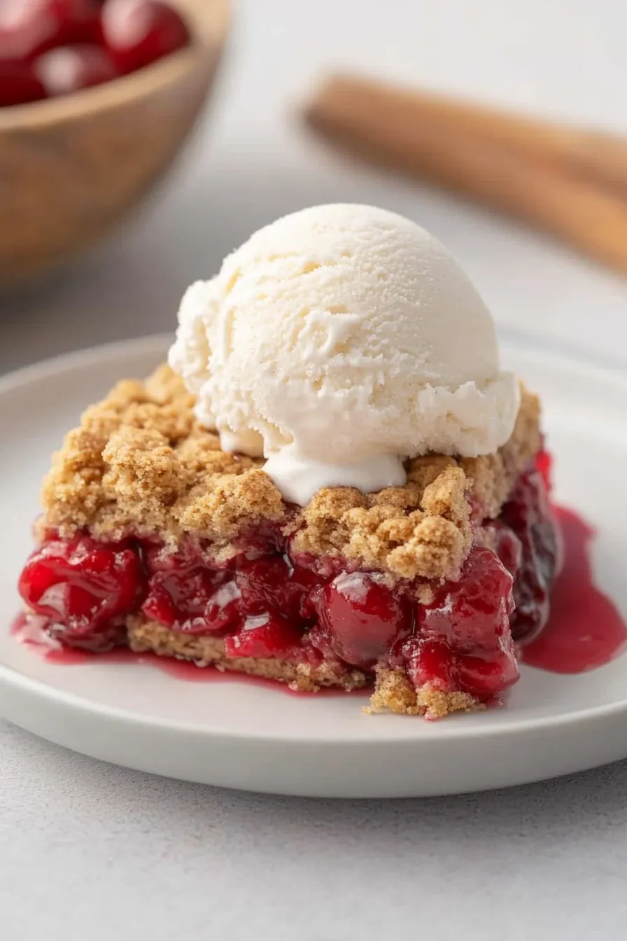 Juicy Cherry Pie with Graham Cracker Crust