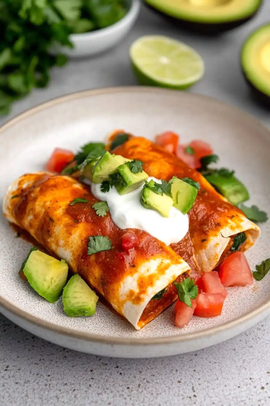 Quick Low FODMAP Enchiladas