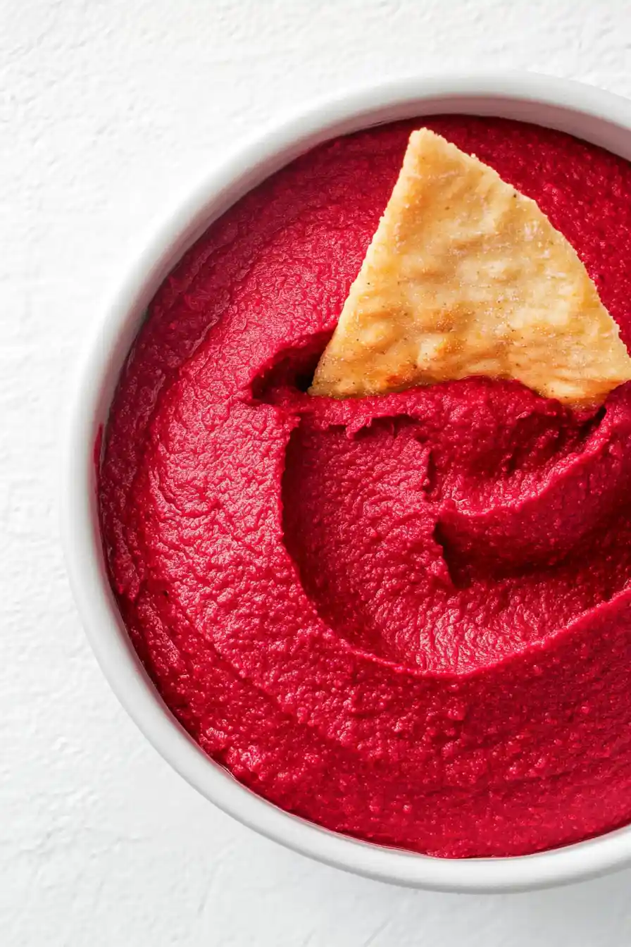 Savory Beet and Lentil Hummus