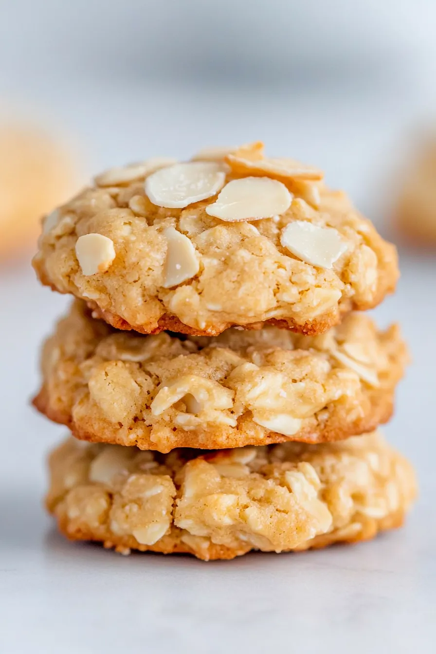 Healthy Sugar Free Oatmeal Cookies with Almond Flour