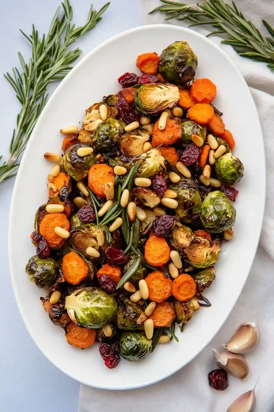 Tasty Brussels Sprouts and Carrots