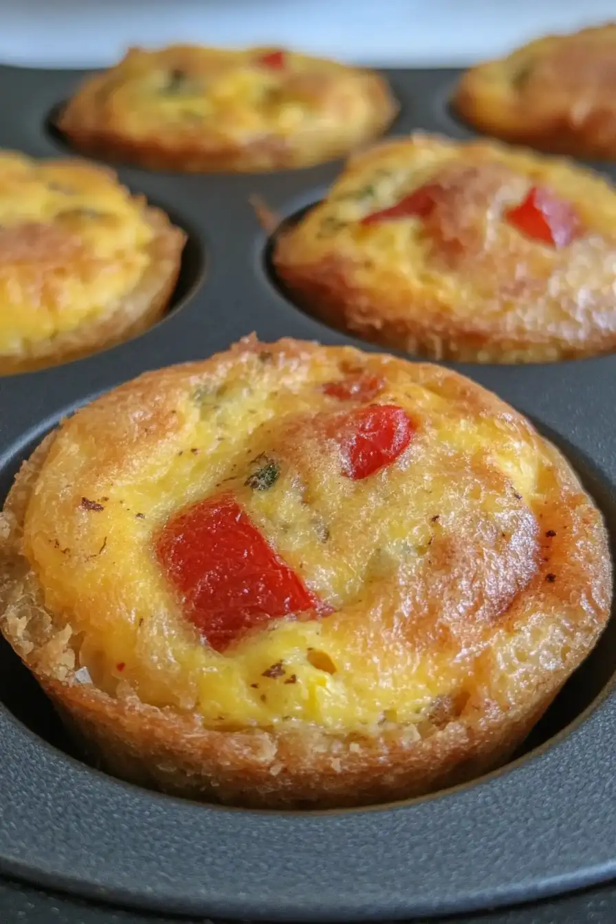Easy Mini Crustless Quiche
