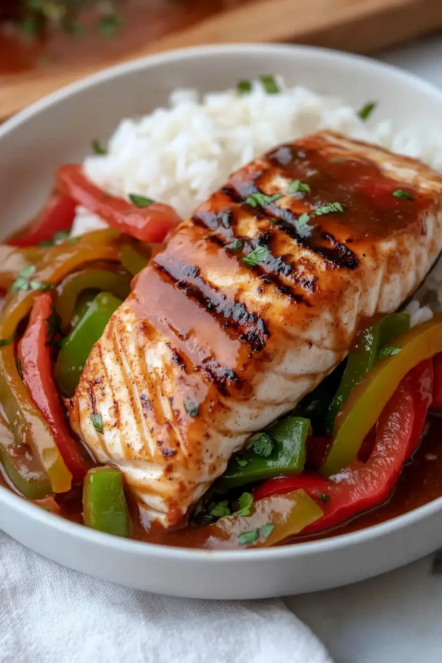 Healthy Red Snapper Escabeche