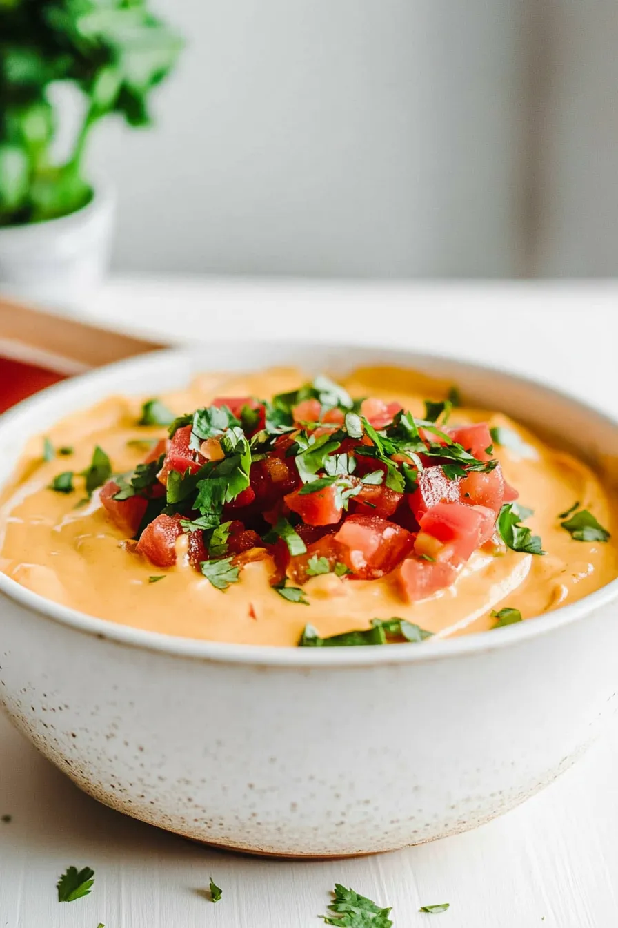 Creamy Crock Pot Velveeta Queso Dip