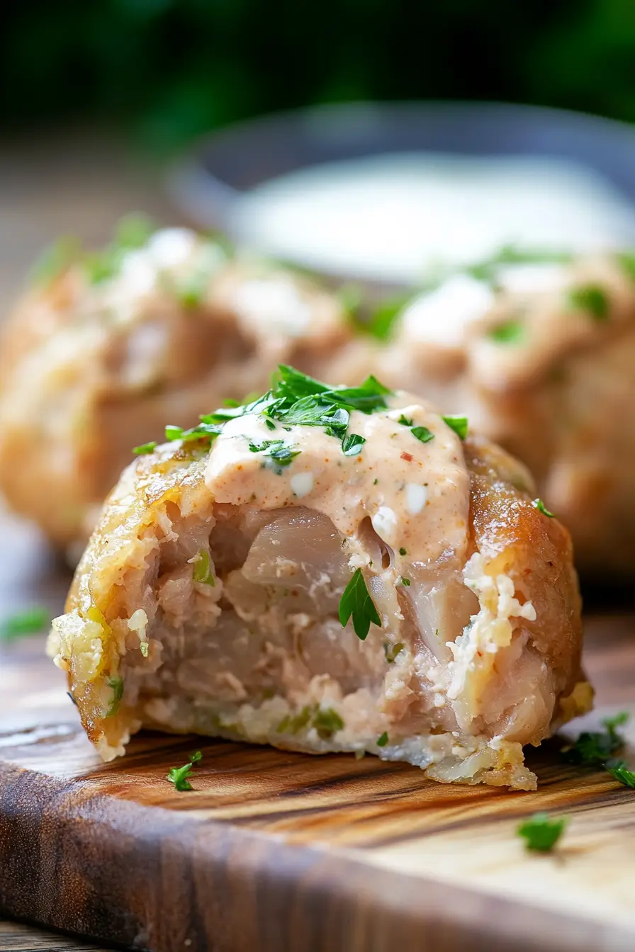 Moist Canned Tuna Meatballs