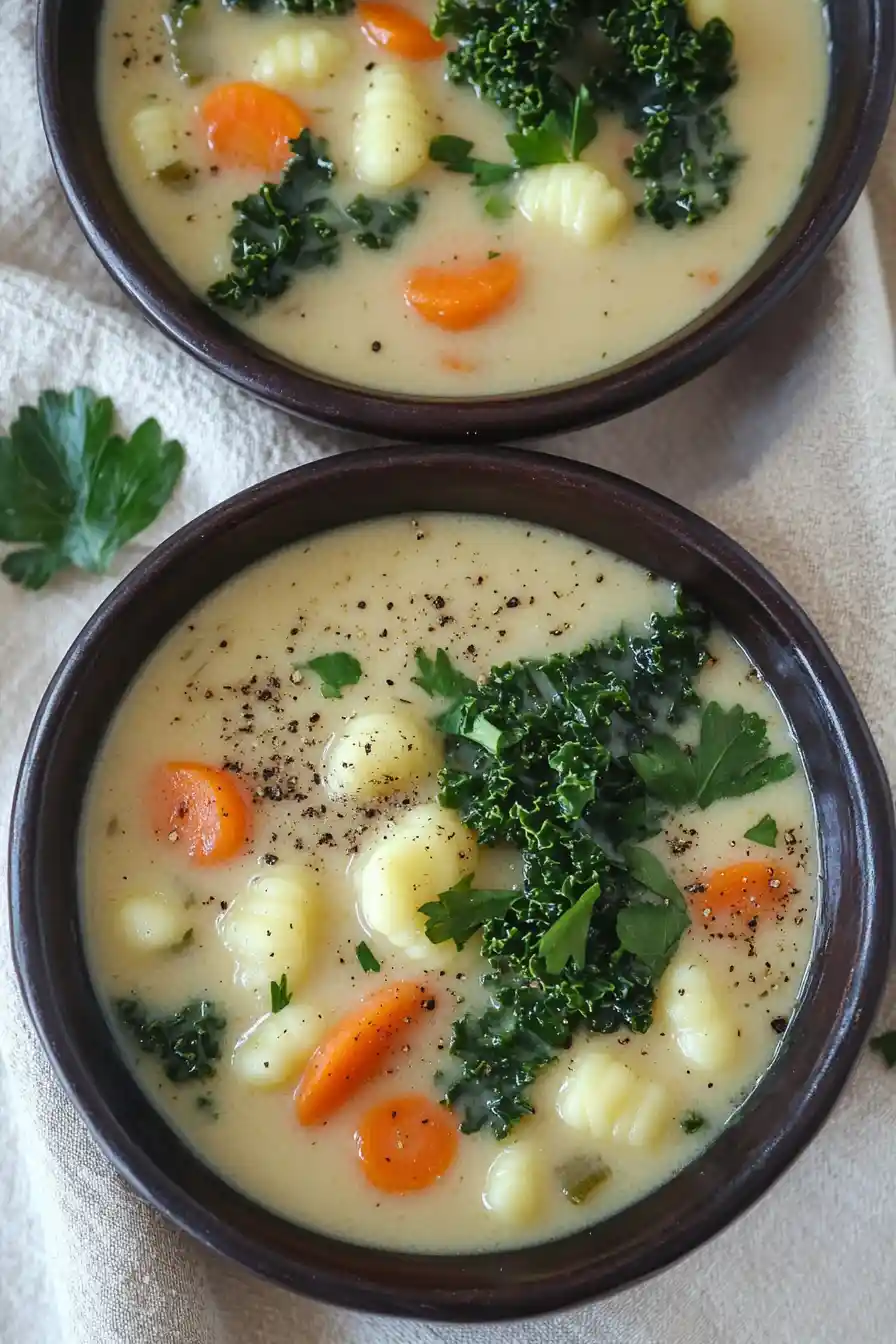 Hearty Vegetarian Gnocchi Soup