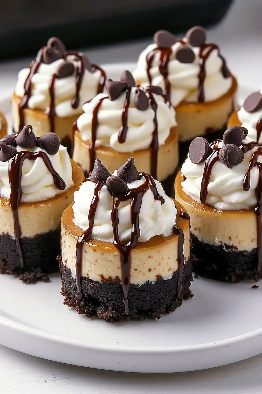 Easy Mini Baileys Cheesecakes