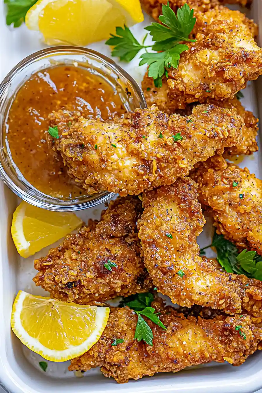 Tender Lemon Pepper Chicken Tenders Recipe