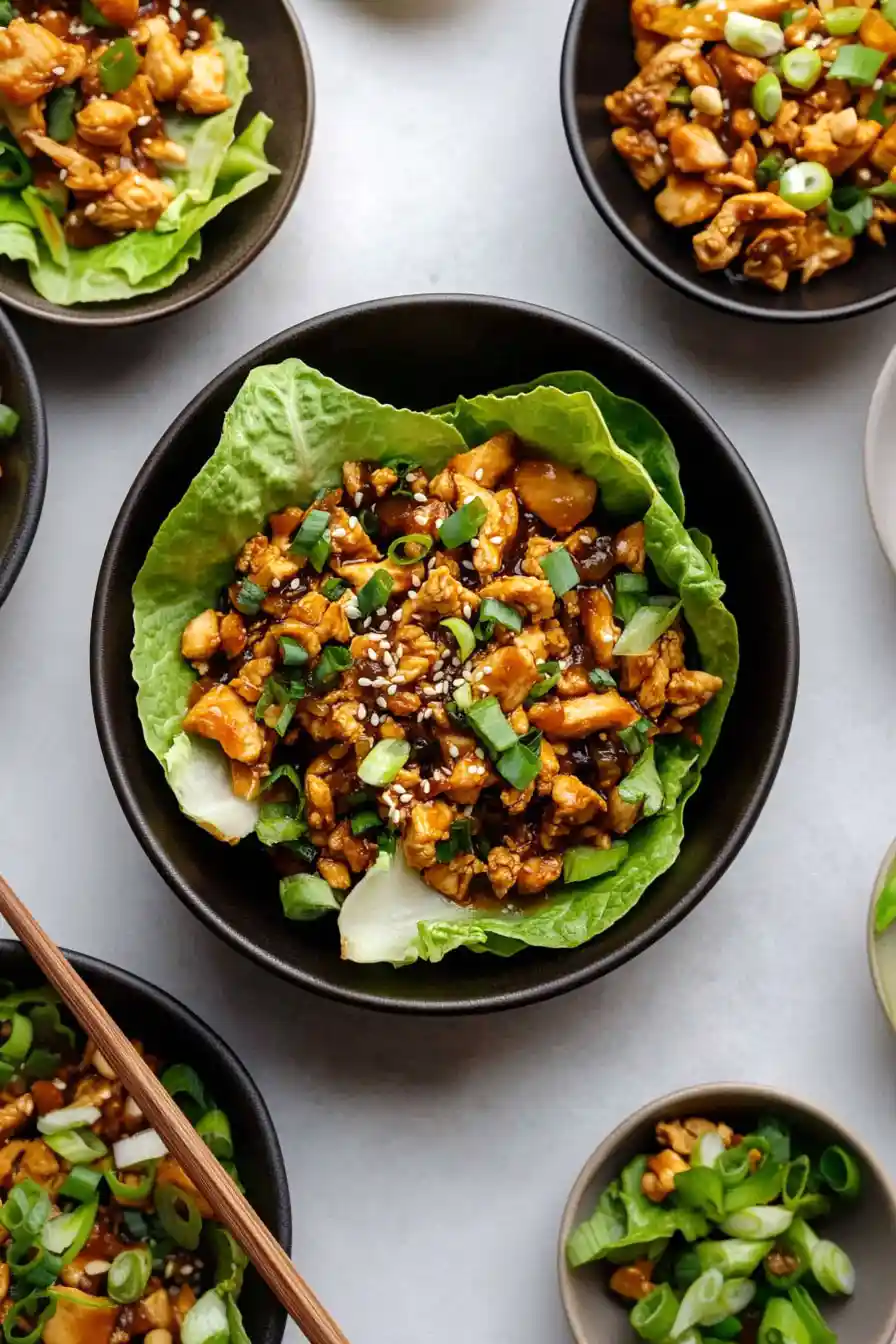 Flavorful Chicken Thigh Lettuce Wraps