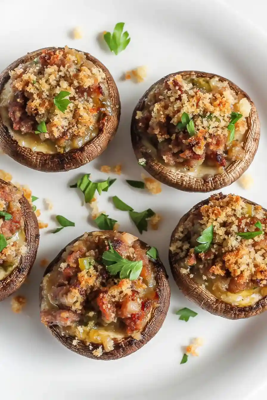 Best Mascarpone Stuffed Mushrooms Recipe