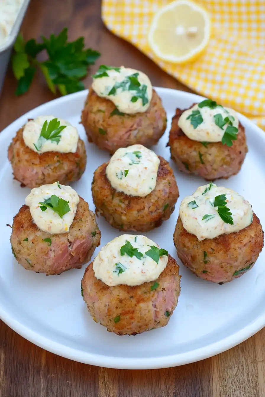 Moist Canned Tuna Meatballs