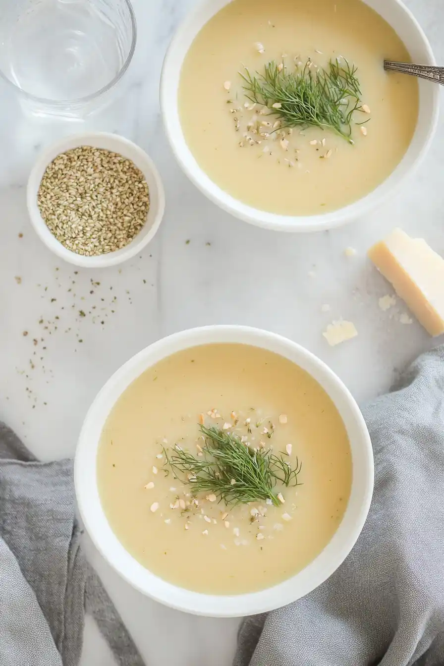 Creamy Fennel and Leek Soup