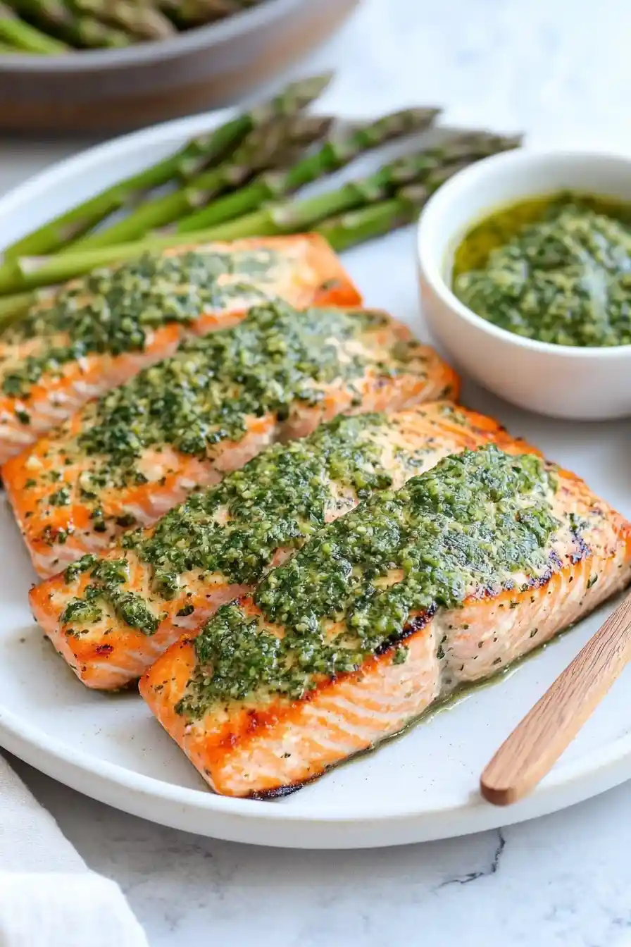 Delicious Grilled Chimichurri Salmon
